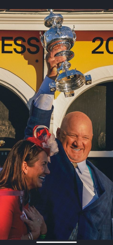 Kenny McPeek Winning Preakness Stakes 2020