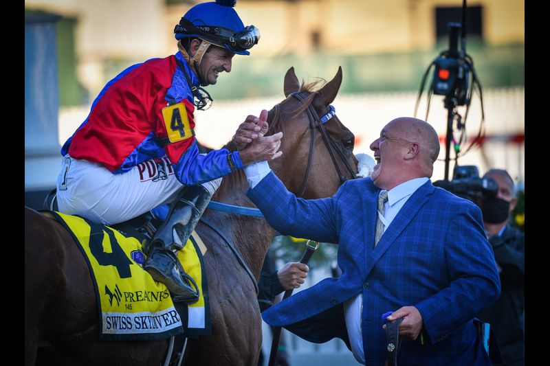 Kenny&Jockey right after race